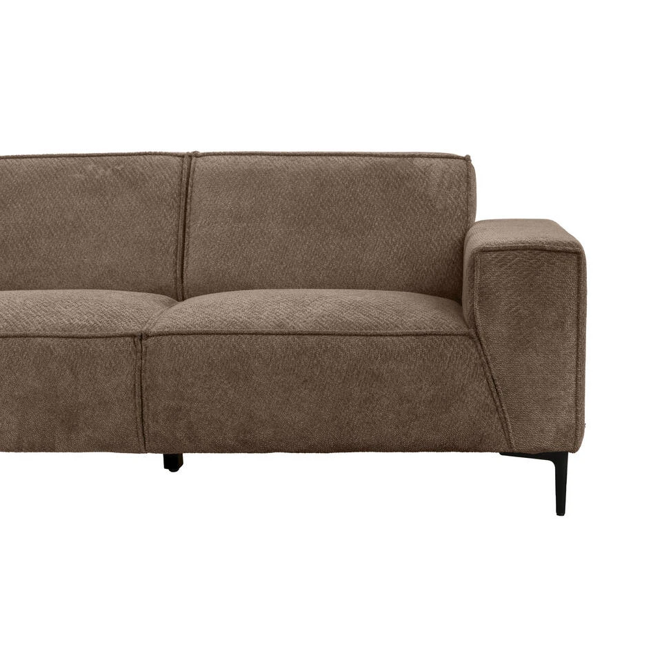 Hoekbank Romy Links - Stof Egon - Taupe 8 Hoekbank Romy Links - Stof Egon - Taupe - Afbeelding 8