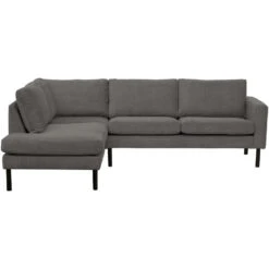Hoekbank Collin Links - Antraciet