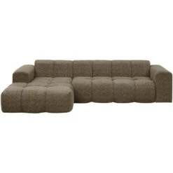 Hoekbank Beau Links - Raven - Bruin