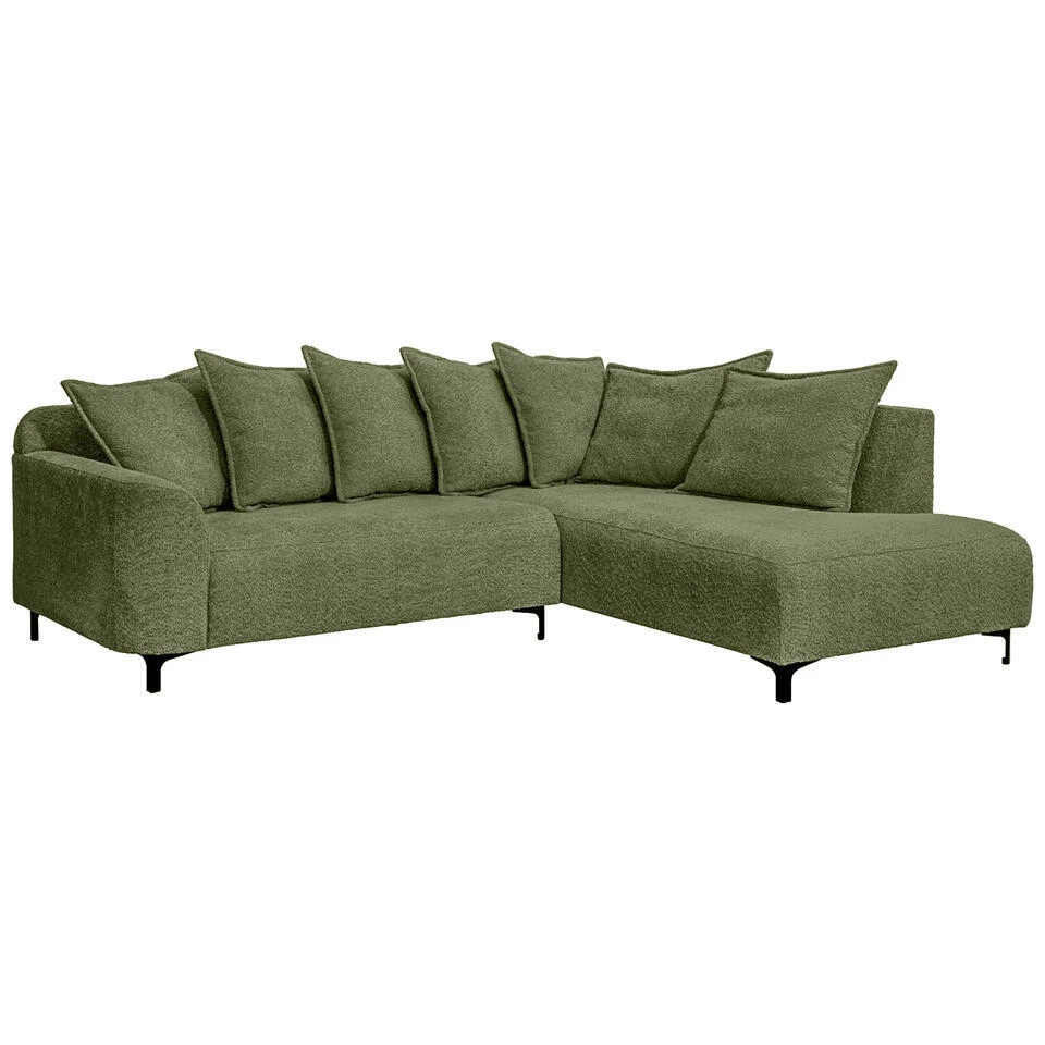 Hoekbank Elsa Rechts - Stof Anthology - Groen 2 Hoekbank Elsa Rechts - Stof Anthology - Groen - Afbeelding 2