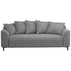 Bank Elsa 3-zits - Stof Eden - Grijs