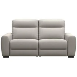 Bank James 3-zits - Stof Gaucho - Lichtgrijs