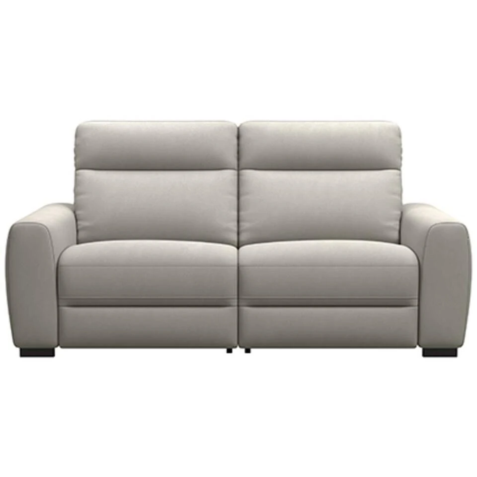 Bank James 3-zits - Stof Gaucho - Lichtgrijs 1 Bank James 3-zits - Stof Gaucho - Lichtgrijs