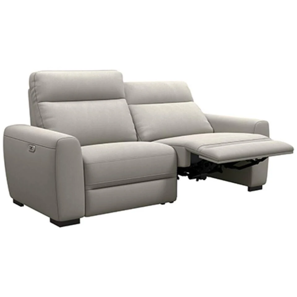 Bank James Verstelbaar 3-zits - Stof Gaucho - Lichtgrijs 3 Bank James Verstelbaar 3-zits - Stof Gaucho - Lichtgrijs - Afbeelding 3