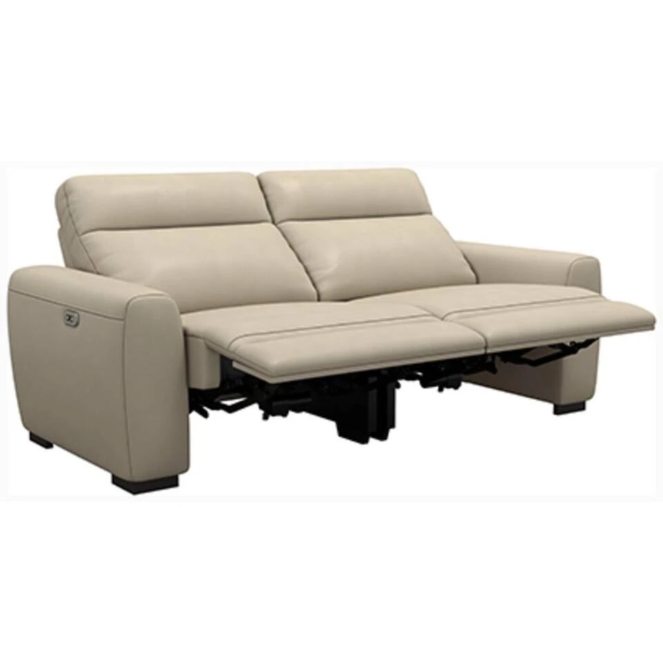 Bank James Verstelbaar 3-zits - Stof Melbourne - Taupe 4 Bank James Verstelbaar 3-zits - Stof Melbourne - Taupe - Afbeelding 4