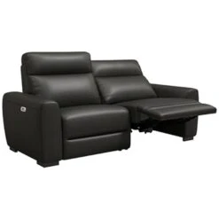 Bank James Verstelbaar 3-zits - Stof Melbourne - Zwart -Leenbakker Winkel 10111662 0301