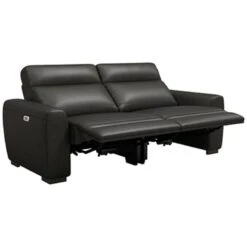 Bank James Verstelbaar 3-zits - Stof Melbourne - Zwart -Leenbakker Winkel 10111662 0302