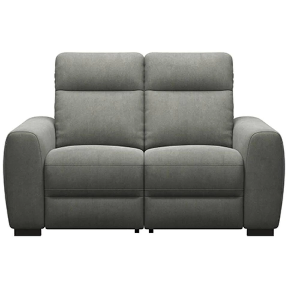 Bank James 2-zits - Stof Gaucho - Donkergrijs 1 Bank James 2-zits - Stof Gaucho - Donkergrijs