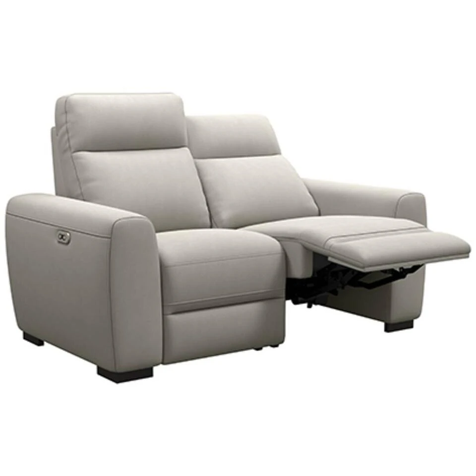 Bank James Verstelbaar 2-zits - Stof Gaucho - Lichtgrijs 3 Bank James Verstelbaar 2-zits - Stof Gaucho - Lichtgrijs - Afbeelding 3