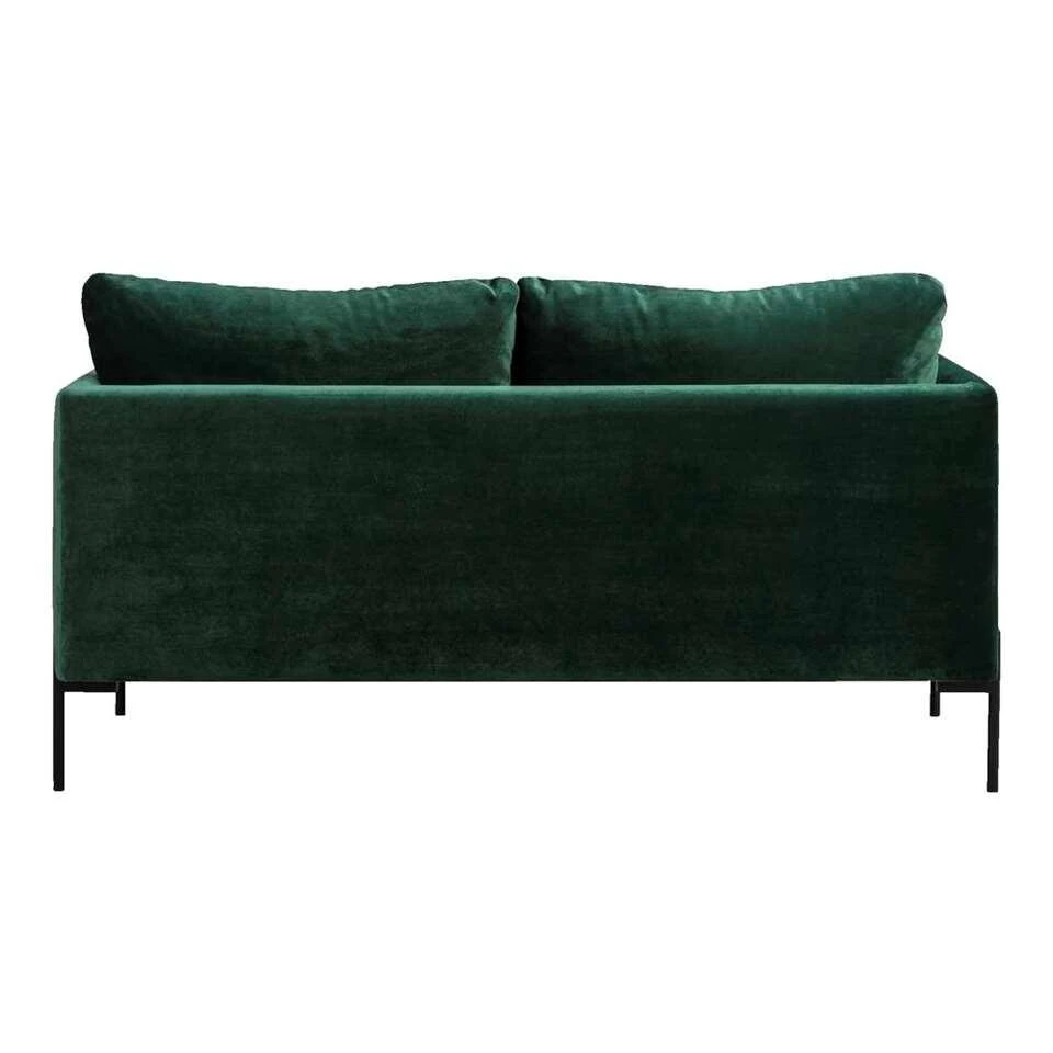 Bank Brest 2,5-zits - Velvet - Donkergroen 3 Bank Brest 2,5-zits - Velvet - Donkergroen - Afbeelding 3