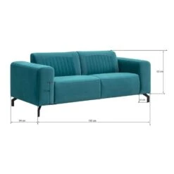 Bank Otis 2-zits - Smaragd Groen -Leenbakker Winkel 10112091 9600