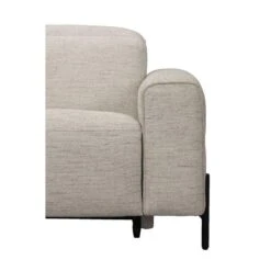 Hoekbank Dave Links - Elektrisch Verstelbaar - Stof Pure - Lichtgrijs -Leenbakker Winkel 10112249 9003