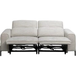 Bank Dave 3-zits - Elektrisch Verstelbaar - Lichtgrijs -Leenbakker Winkel 10112250 0103