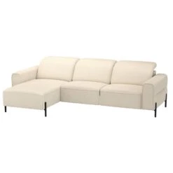 Hoekbank Dave Links - Elektrisch Verstelbaar - Crème -Leenbakker Winkel 10112261 0300