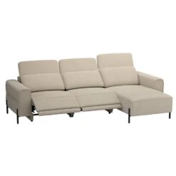 Hoekbank Dave Rechts - Elektrisch Verstelbaar - Taupe 8 Hoekbank Dave Rechts - Elektrisch Verstelbaar - Taupe -Leenbakker Winkel 10112263 0301