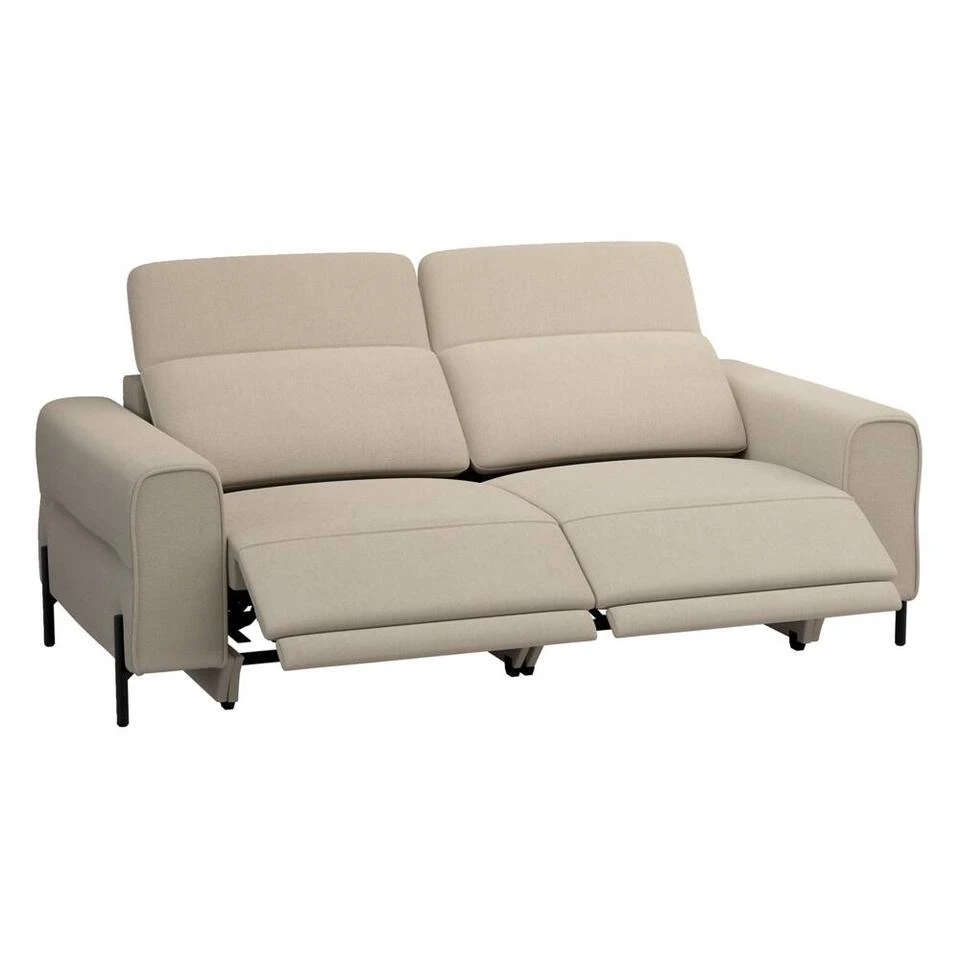 Bank Dave 3-zits - Elektrisch Verstelbaar - Taupe 4 Bank Dave 3-zits - Elektrisch Verstelbaar - Taupe - Afbeelding 4