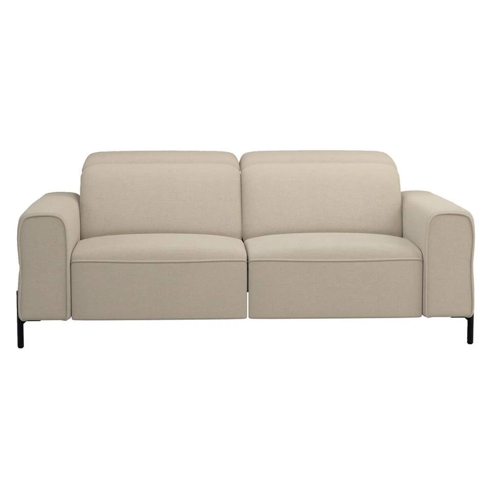 Bank Dave 3-zits - Elektrisch Verstelbaar - Taupe 1 Bank Dave 3-zits - Elektrisch Verstelbaar - Taupe