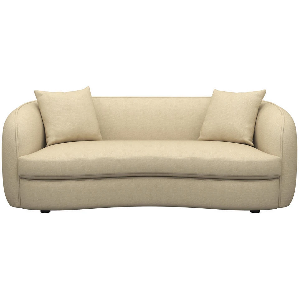 Bank Enzio 3,5-zits - Stof Elephant - Beige 1 Bank Enzio 3,5-zits - Stof Elephant - Beige