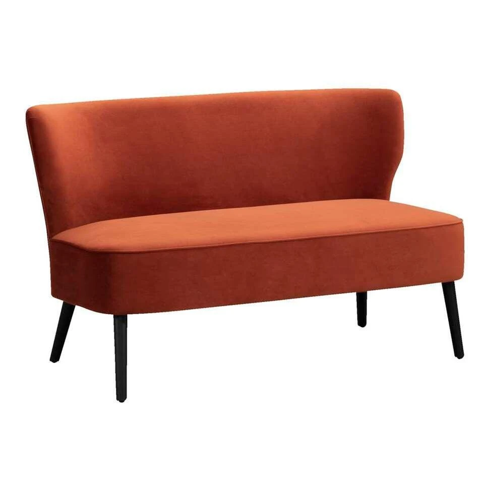 Bank Hasvik Stax 2-zits - Velvet 303 Roest 2 Bank Hasvik Stax 2-zits - Velvet 303 Roest - Afbeelding 2