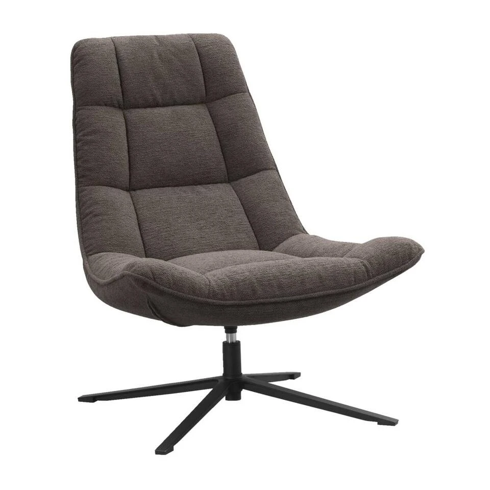 Fauteuil Emily - Donkerbruin 2 Fauteuil Emily - Donkerbruin - Afbeelding 2