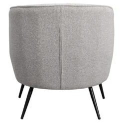 Fauteuil Carlton - Bouclé Stof - Lichtgrijs -Leenbakker Winkel 10201250 0900