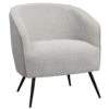 Fauteuil Carlton - Bouclé Stof - Lichtgrijs
