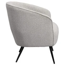 Fauteuil Carlton - Bouclé Stof - Lichtgrijs -Leenbakker Winkel 10201250 8000