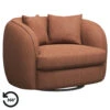 Loveseat Enzio - Stof Pure - Terra