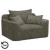 Loveseat Elsa - Stof Eden - Mokka