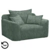 Loveseat Elsa - Stof Eden - Saliegroen