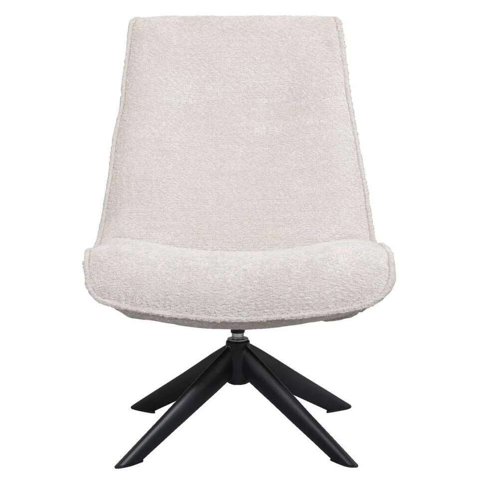 Fauteuil Nora - Crème 2 Fauteuil Nora - Crème - Afbeelding 2