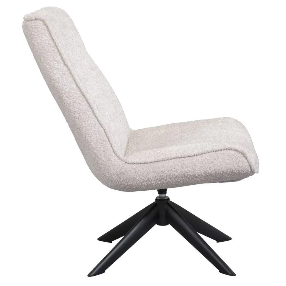 Fauteuil Nora - Crème 4 Fauteuil Nora - Crème - Afbeelding 4