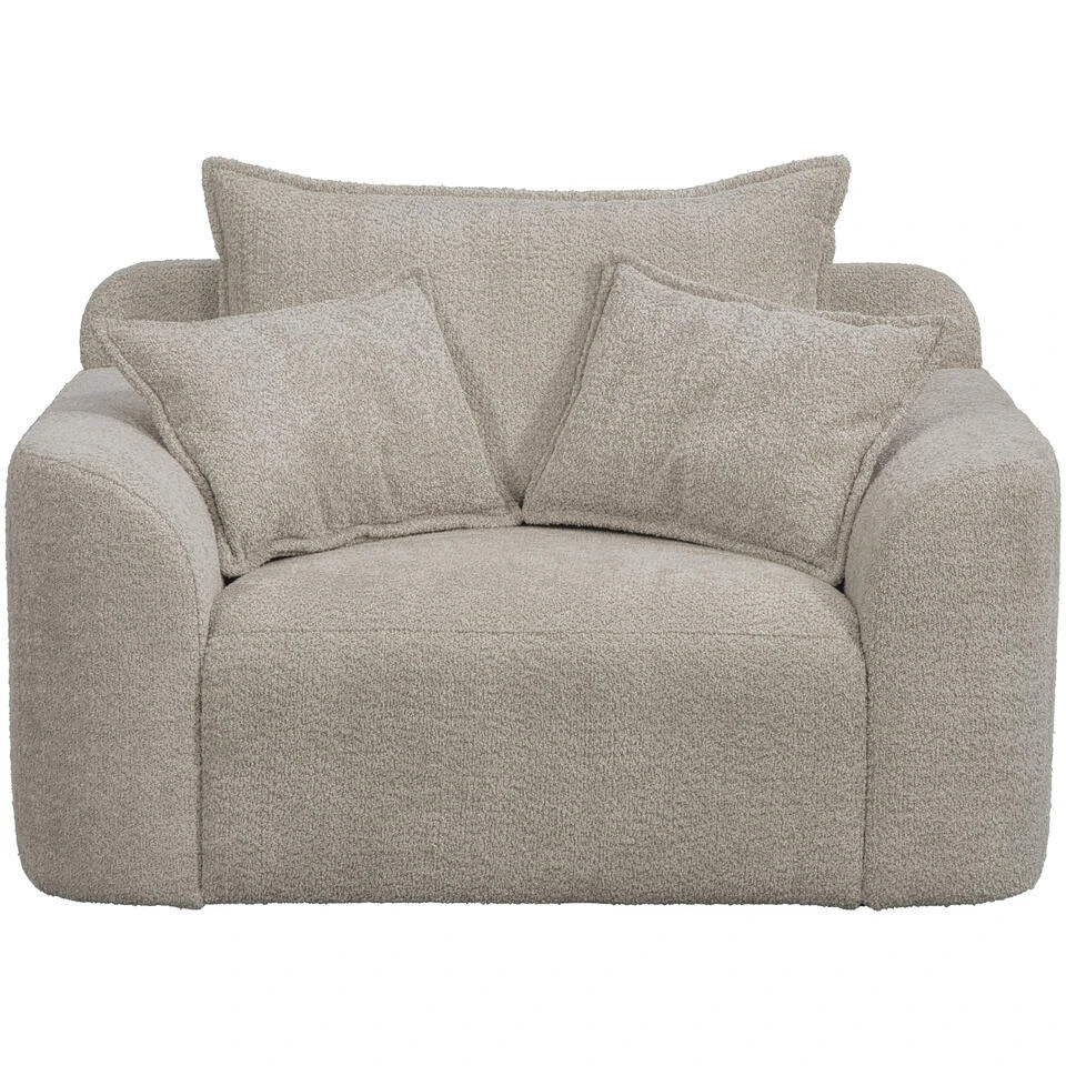 Loveseat Elsa - Stof Anthology - Beige 2 Loveseat Elsa - Stof Anthology - Beige - Afbeelding 2