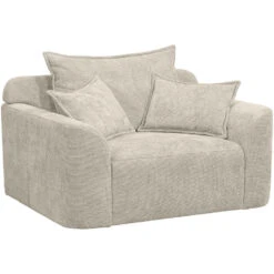 Loveseat Elsa - Stof Eden - Beige 21 Loveseat Elsa - Stof Eden - Beige -Leenbakker Winkel 10201304 0300