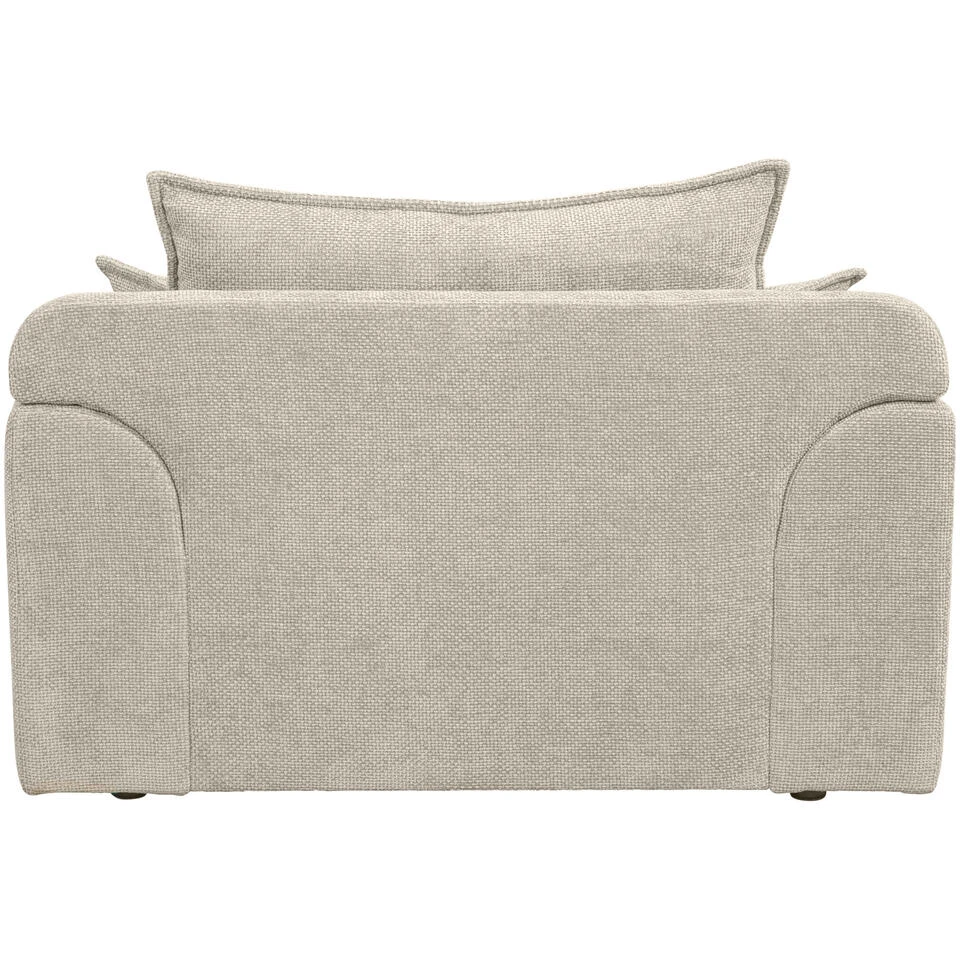 Loveseat Elsa - Stof Eden - Beige 4 Loveseat Elsa - Stof Eden - Beige - Afbeelding 4