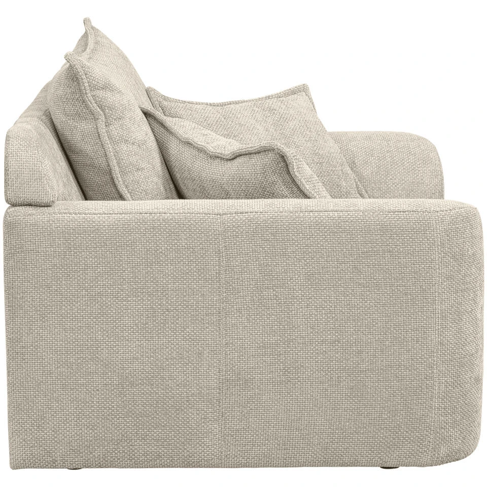 Loveseat Elsa - Stof Eden - Beige 3 Loveseat Elsa - Stof Eden - Beige - Afbeelding 3