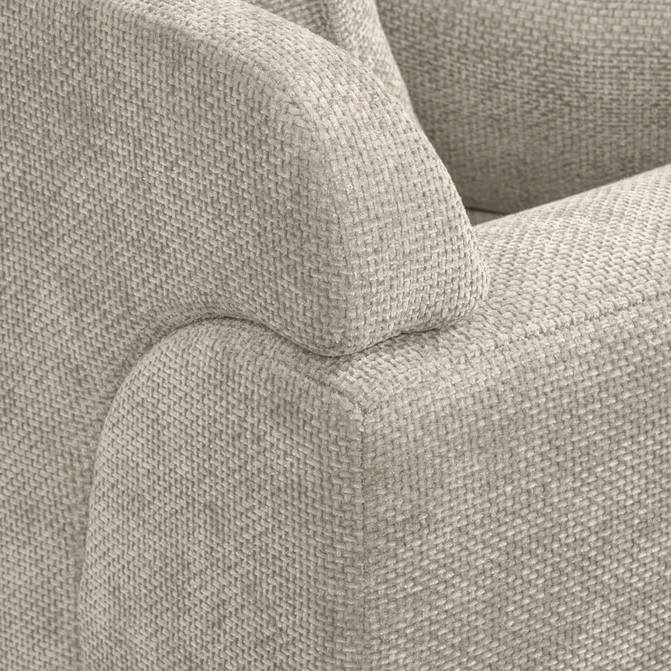 Loveseat Elsa - Stof Eden - Beige 10 Loveseat Elsa - Stof Eden - Beige - Afbeelding 10