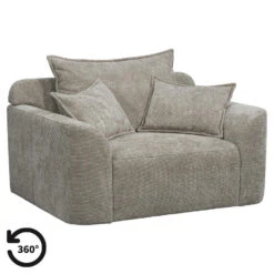 Loveseat Elsa - Stof Eden - Taupe