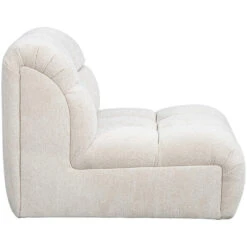 Draaifauteuil Beau - Stof Raven - Beige -Leenbakker Winkel 10201311 8000