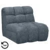 Draaifauteuil Beau - Stof Raven - Donkerblauw