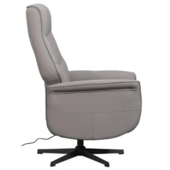 Relaxfauteuil Boaz Lederlook - Elektrisch Verstelbaar - Taupe -Leenbakker Winkel 10202150 8000