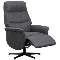 Relaxfauteuil Boaz Stof - Elektrisch Verstelbaar - Antraciet -Leenbakker Winkel 10202151 0810