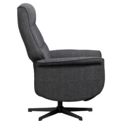 Relaxfauteuil Boaz Stof - Elektrisch Verstelbaar - Antraciet -Leenbakker Winkel 10202151 8000