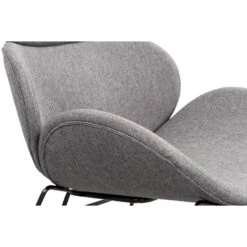 Fauteuil Cezar - Stof - Grijs 7 Fauteuil Cezar - Stof - Grijs -Leenbakker Winkel 10203036 9001
