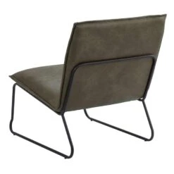 Fauteuil Cooper - Leatherlook - Olijfgroen 6 Fauteuil Cooper - Leatherlook - Olijfgroen -Leenbakker Winkel 10207514 1200