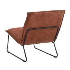 Fauteuil Cooper - Ribstof - Koper 5 Fauteuil Cooper - Ribstof - Koper -Leenbakker Winkel 10207527 0800