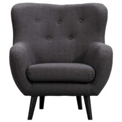 Leenbakker Winkel 35 Fauteuil Viborg - Stof - Grijs