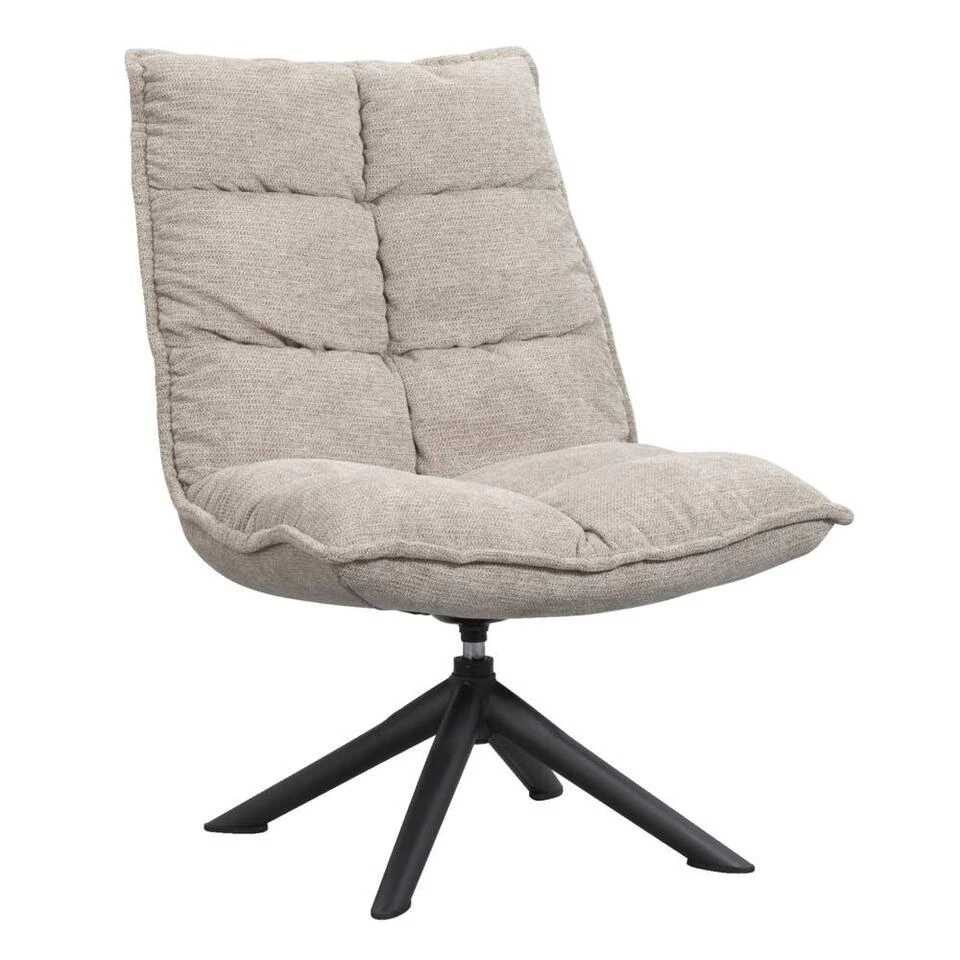 Fauteuil Clayton - Taupe 2 Fauteuil Clayton - Taupe - Afbeelding 2