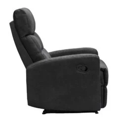 Relaxfauteuil Jackson - Stof - Zwart 7 Relaxfauteuil Jackson - Stof - Zwart -Leenbakker Winkel 10209885 8000