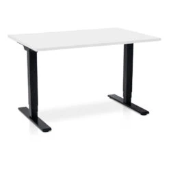 MRC COMFORT Elektrisch Zit Sta Bureau - 160x80 - Wit